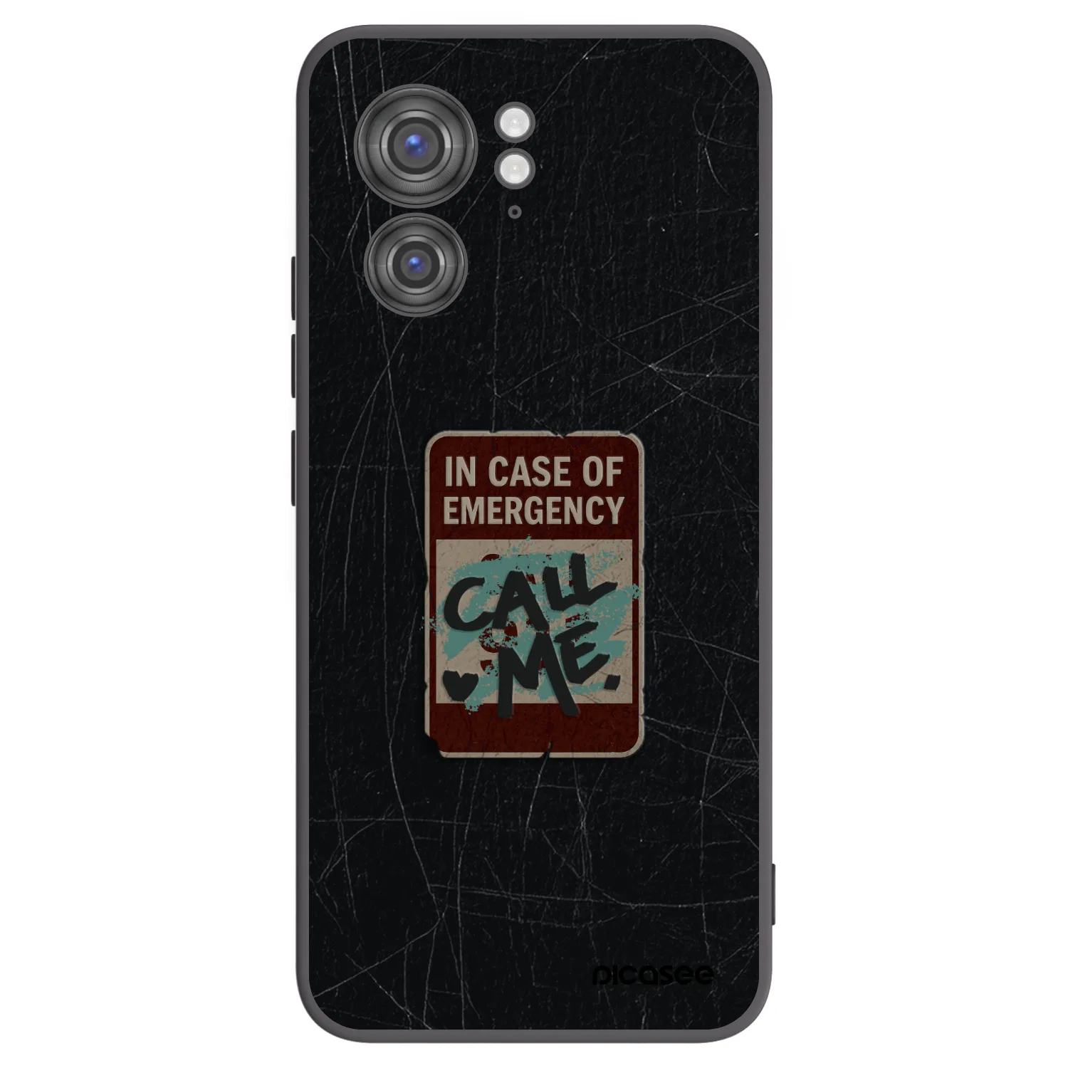 Picasee husă neagră din silicon pentru Motorola Edge 40 - EMERGENCY