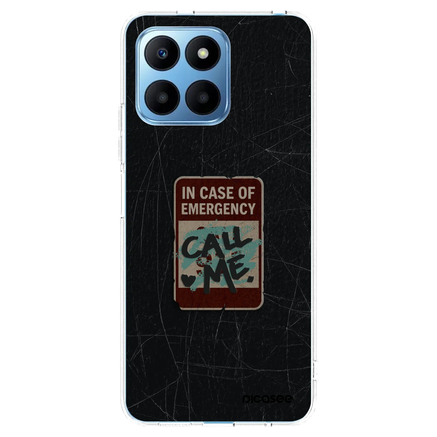 Picasee husă transparentă din silicon pentru Honor 70 Lite - EMERGENCY