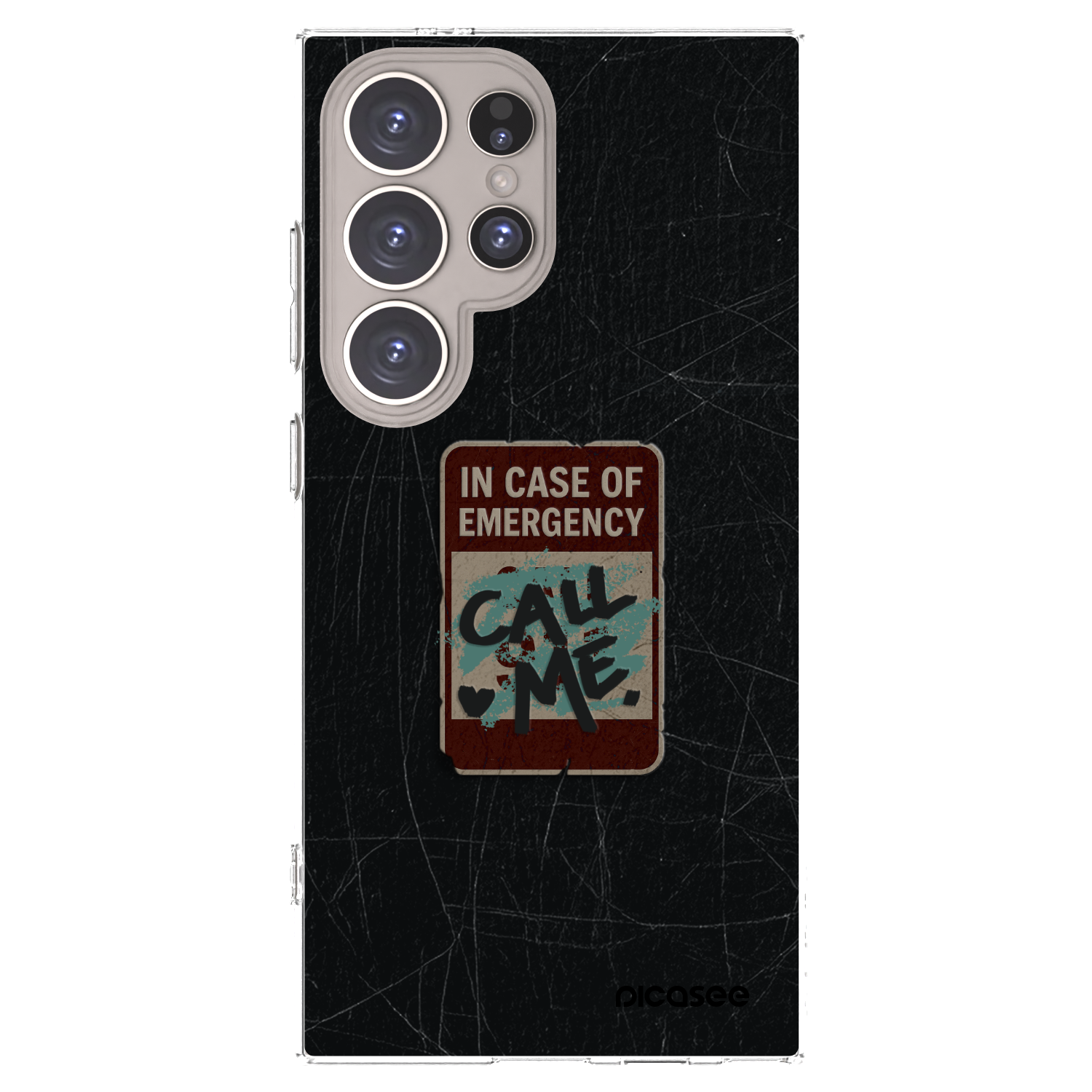 Picasee husă transparentă din silicon pentru Samsung Galaxy S24 Ultra S928B 5G - EMERGENCY