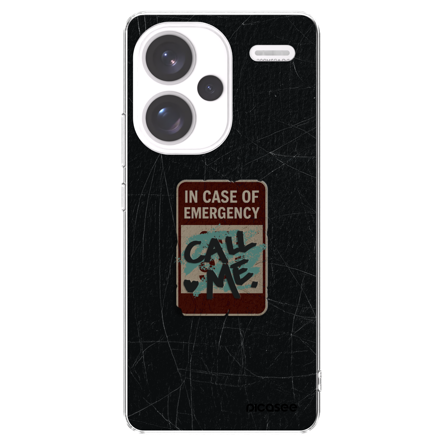 Picasee husă transparentă din silicon pentru Xiaomi Redmi Note 13 Pro+ 5G - EMERGENCY