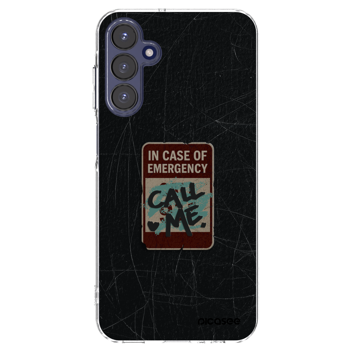 Picasee husă transparentă din silicon pentru Samsung Galaxy A15 A155F 4G - EMERGENCY