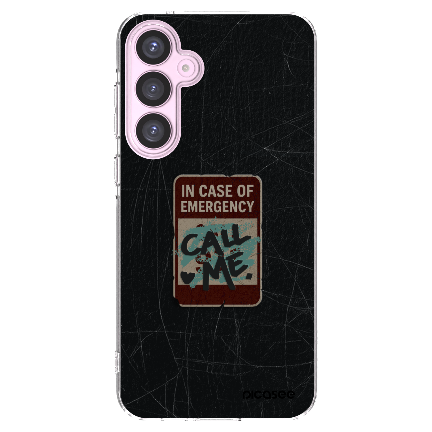 Picasee husă transparentă din silicon pentru Samsung Galaxy A55 5G A556B - EMERGENCY