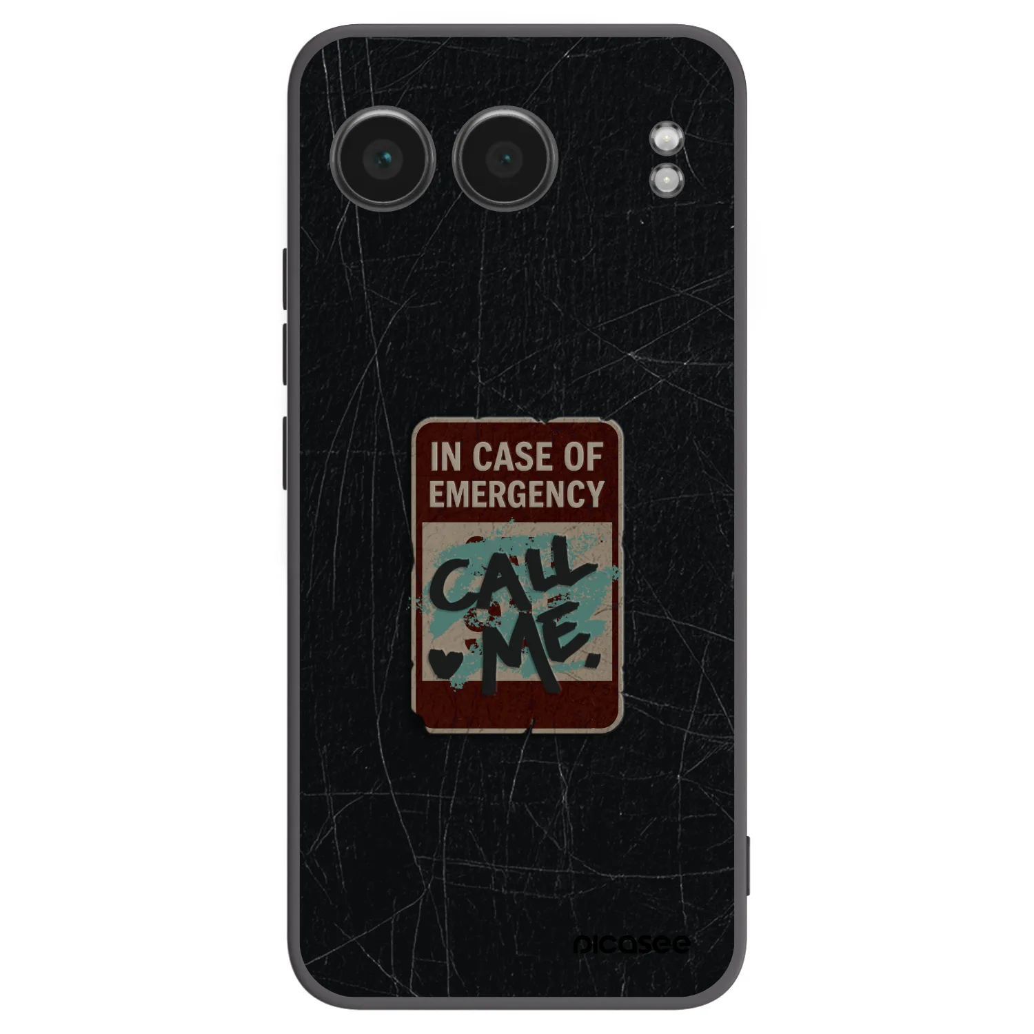 Picasee husă neagră din silicon pentru OnePlus Nord 4 - EMERGENCY