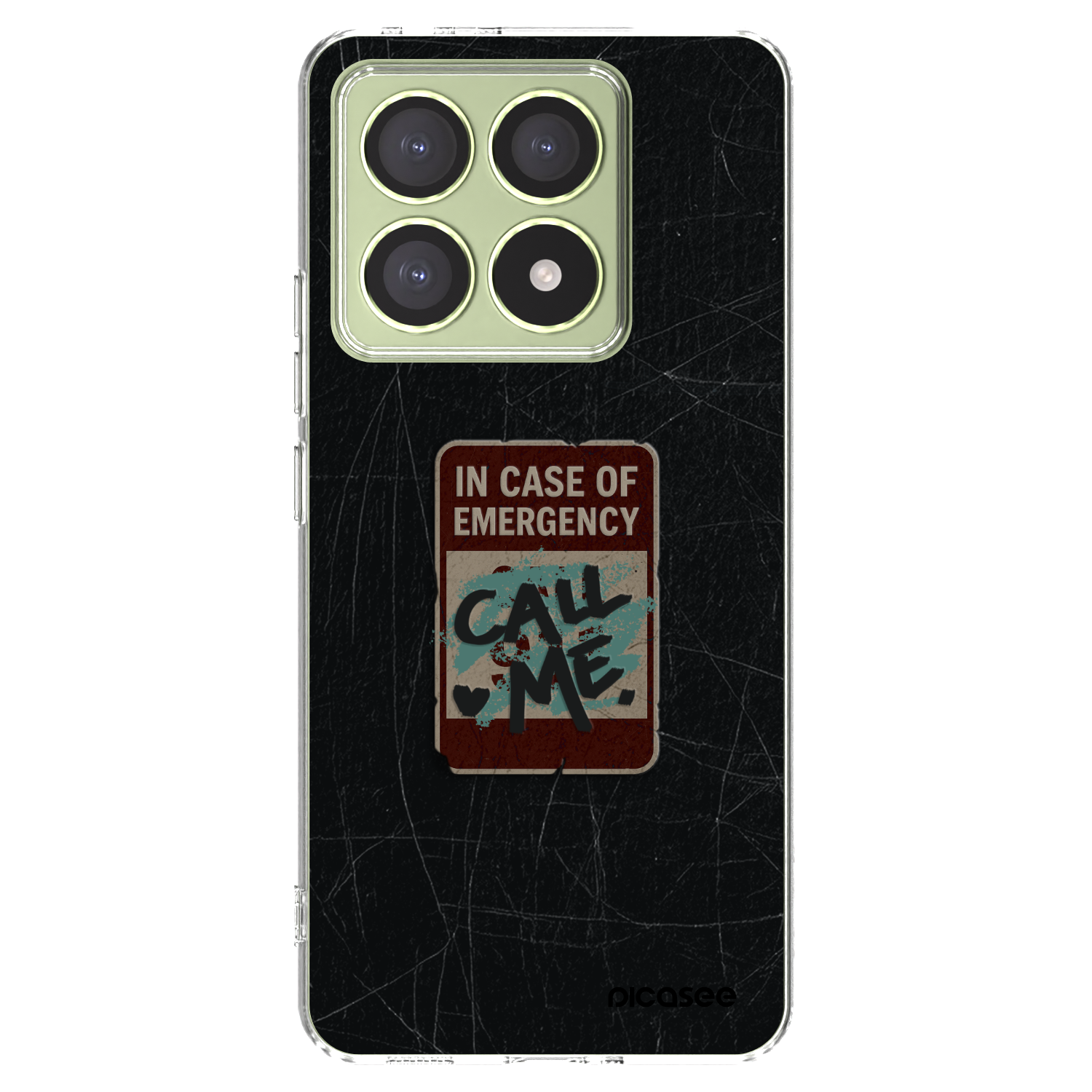 Picasee husă transparentă din silicon pentru Xiaomi 14T - EMERGENCY