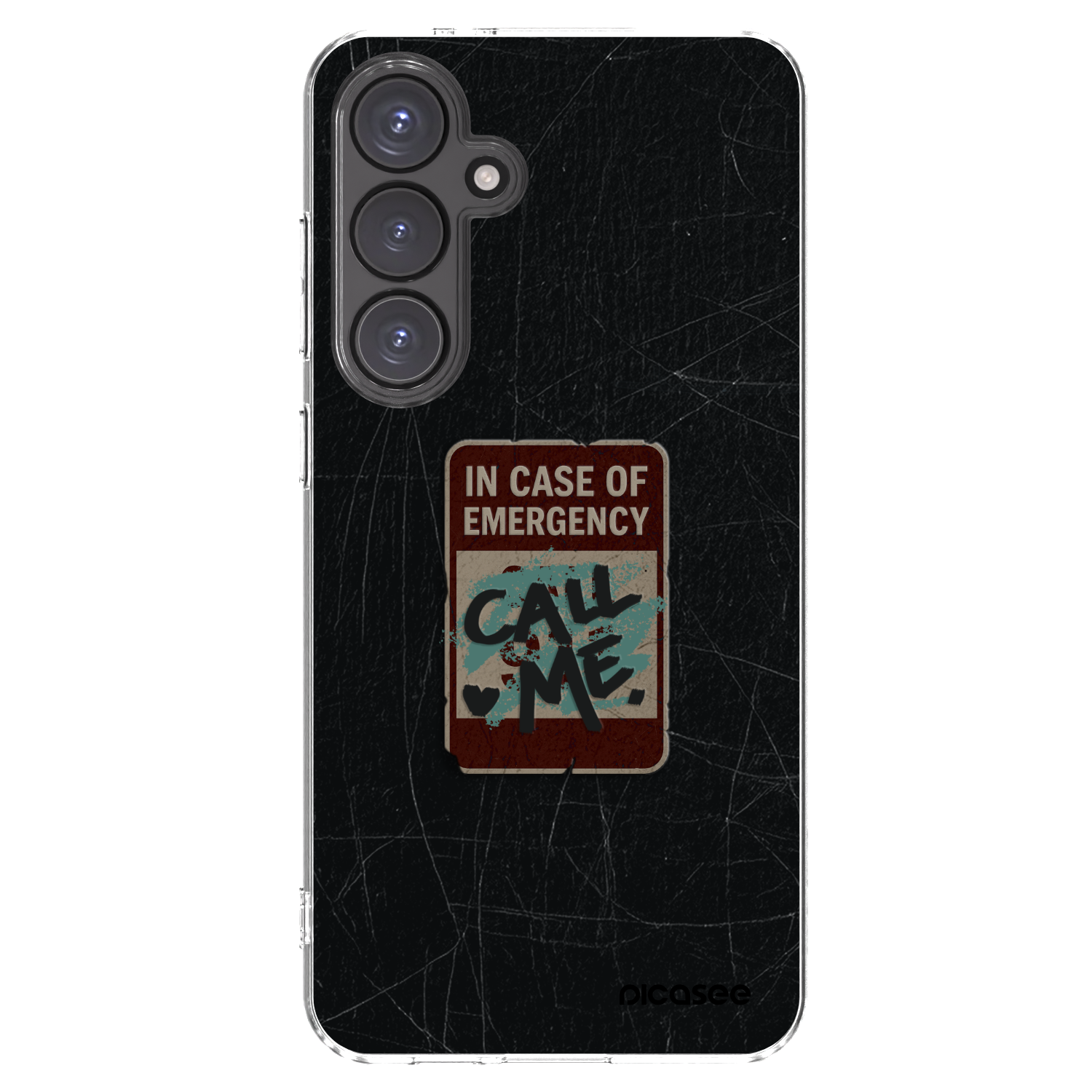 Picasee husă transparentă din silicon pentru Samsung Galaxy S24 FE S721B - EMERGENCY