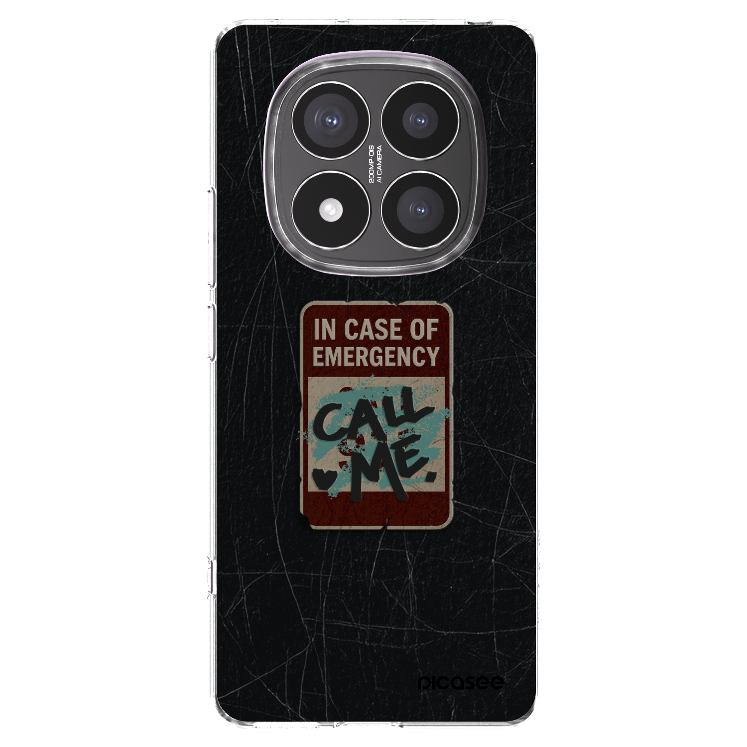 Picasee husă transparentă din silicon pentru Xiaomi Redmi Note 14 Pro+ 5G - EMERGENCY