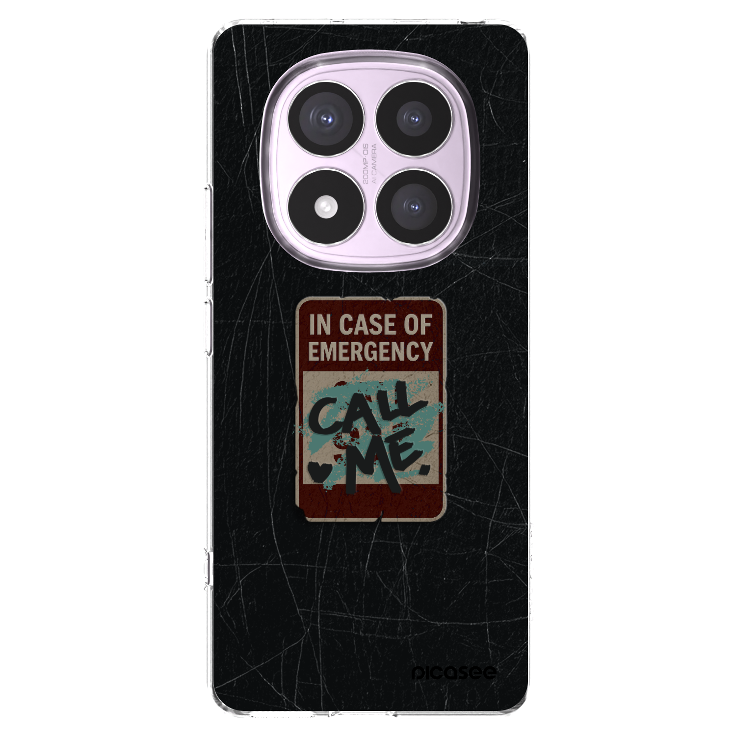 Picasee husă transparentă din silicon pentru Xiaomi Redmi Note 14 Pro 5G - EMERGENCY