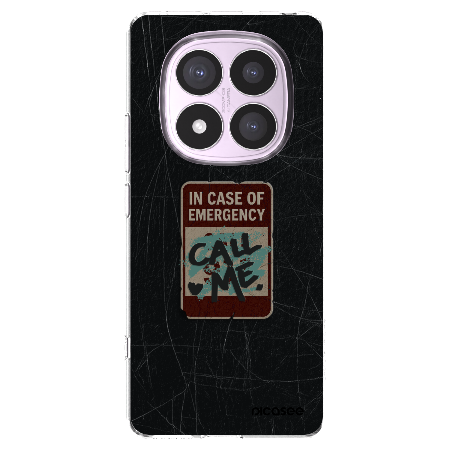Picasee husă transparentă din silicon pentru Xiaomi Redmi Note 14 Pro 4G - EMERGENCY