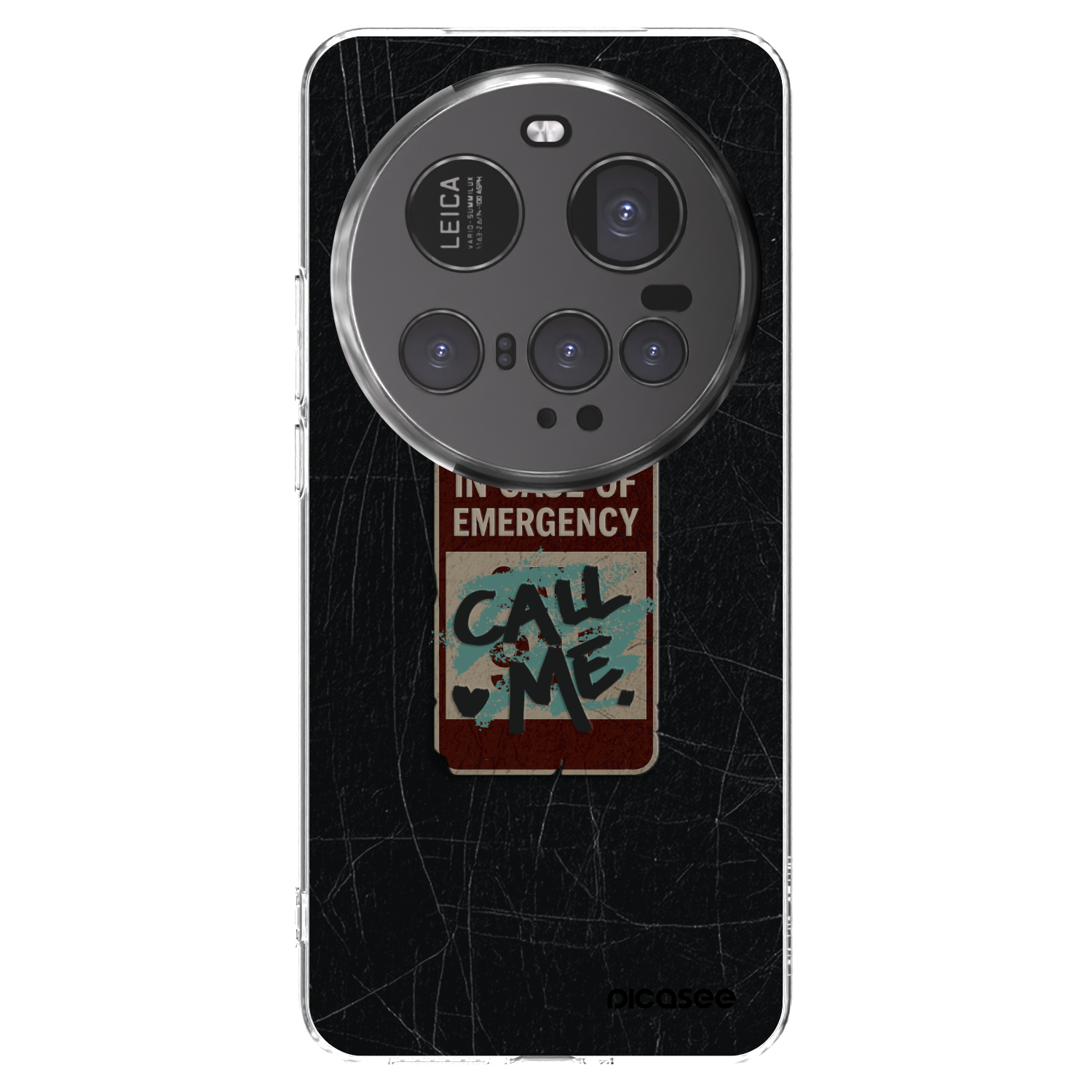 Picasee husă transparentă din silicon pentru Xiaomi 15 Ultra - EMERGENCY