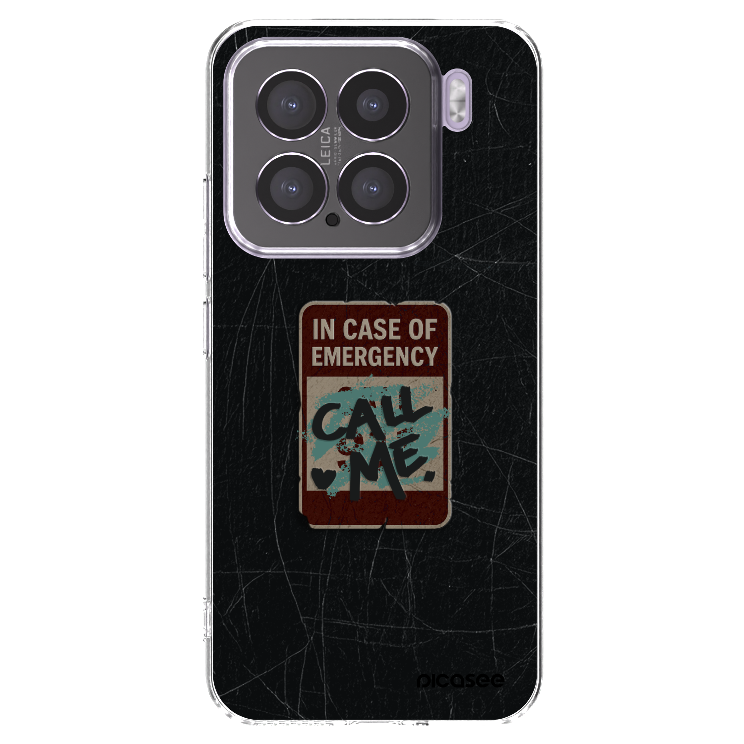 Picasee husă transparentă din silicon pentru Xiaomi 15 - EMERGENCY