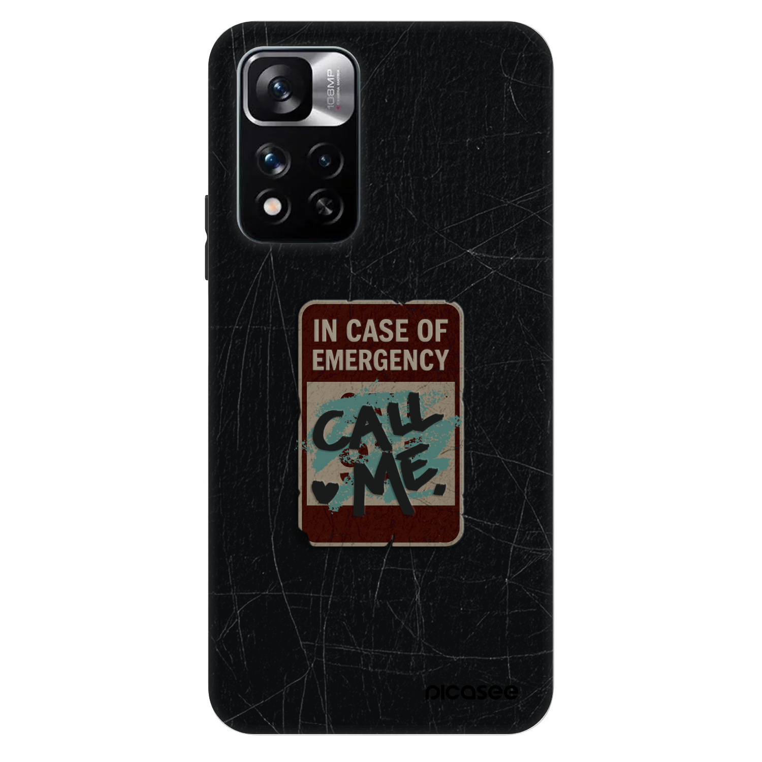 Picasee Fashion Case pentru Xiaomi Redmi Note 11 Pro 5G - EMERGENCY