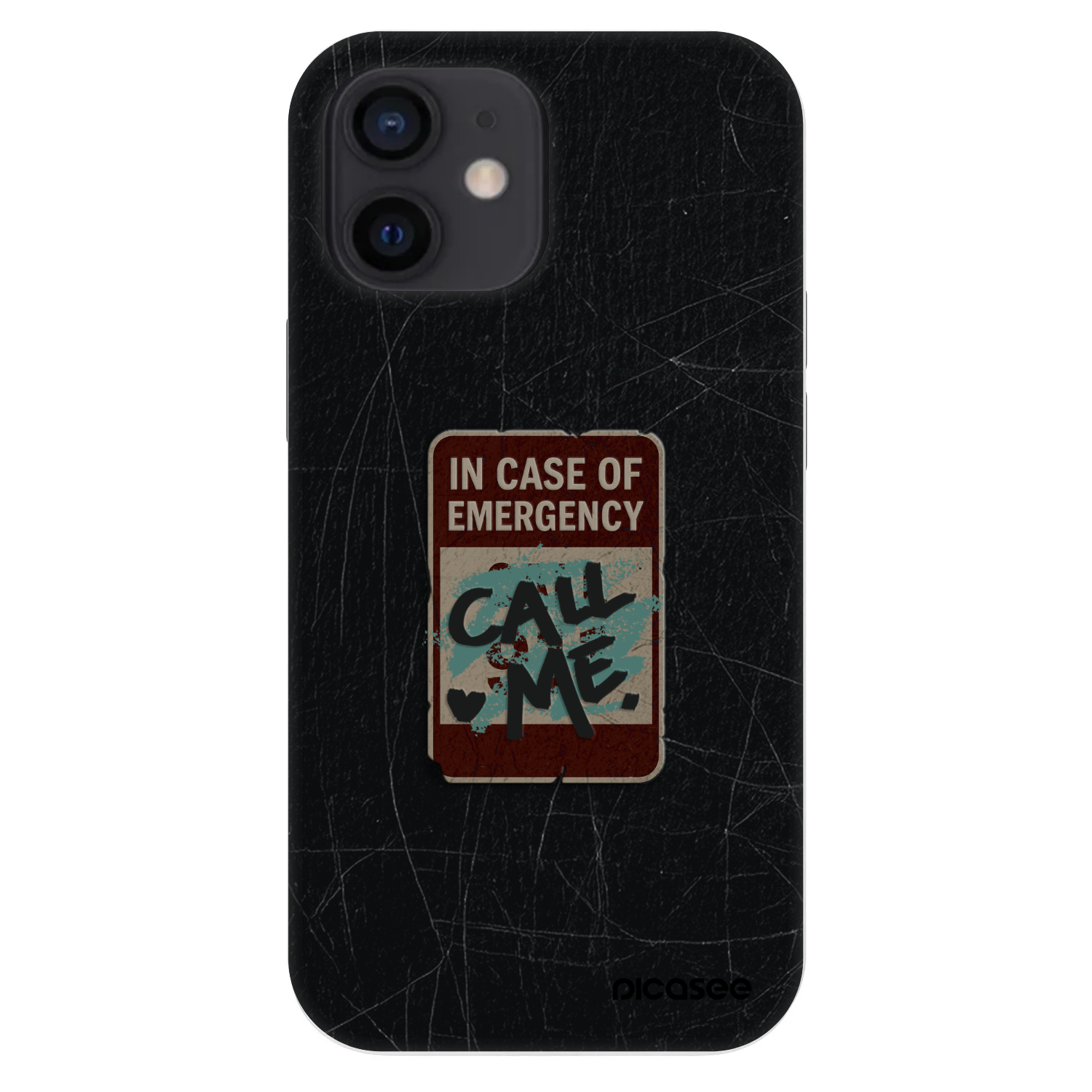 Picasee Fashion Case pentru Apple iPhone 12 mini - EMERGENCY