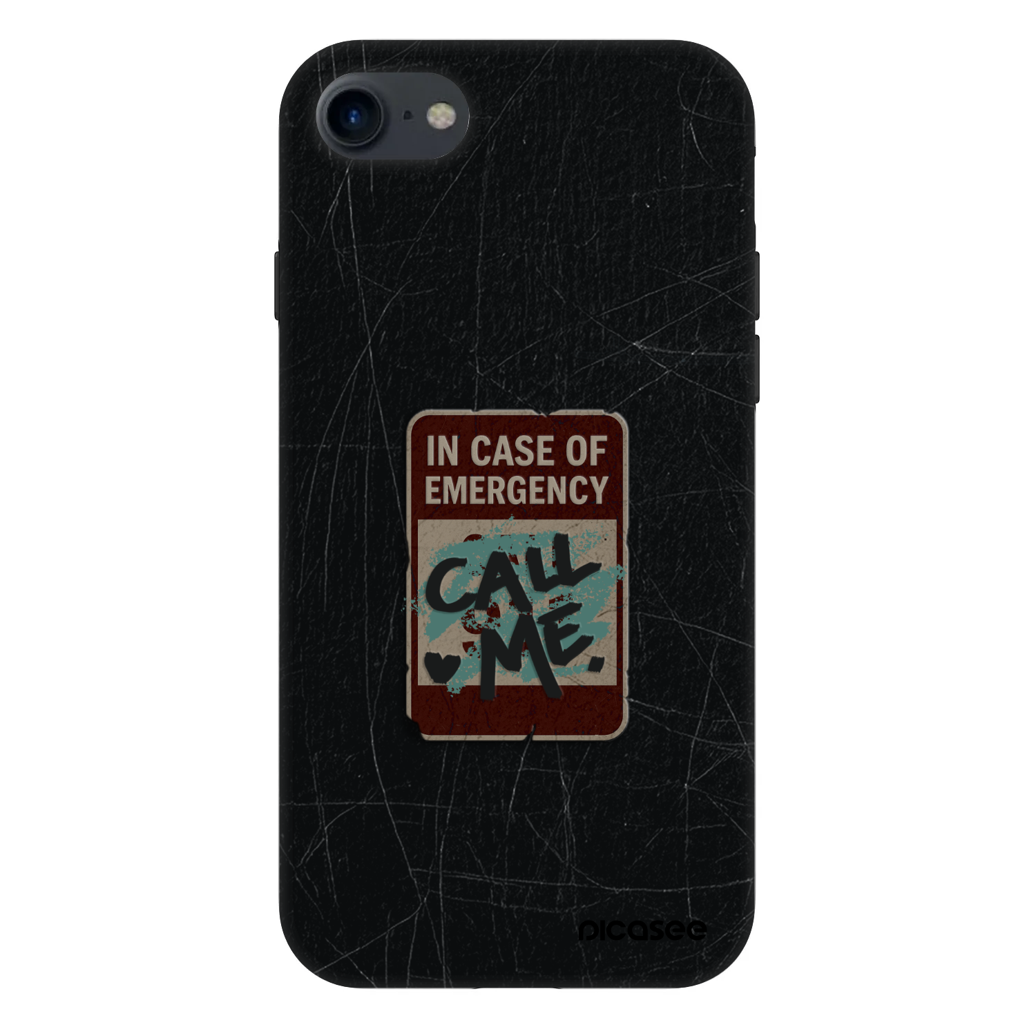 Picasee Fashion Case pentru Apple iPhone 8 - EMERGENCY