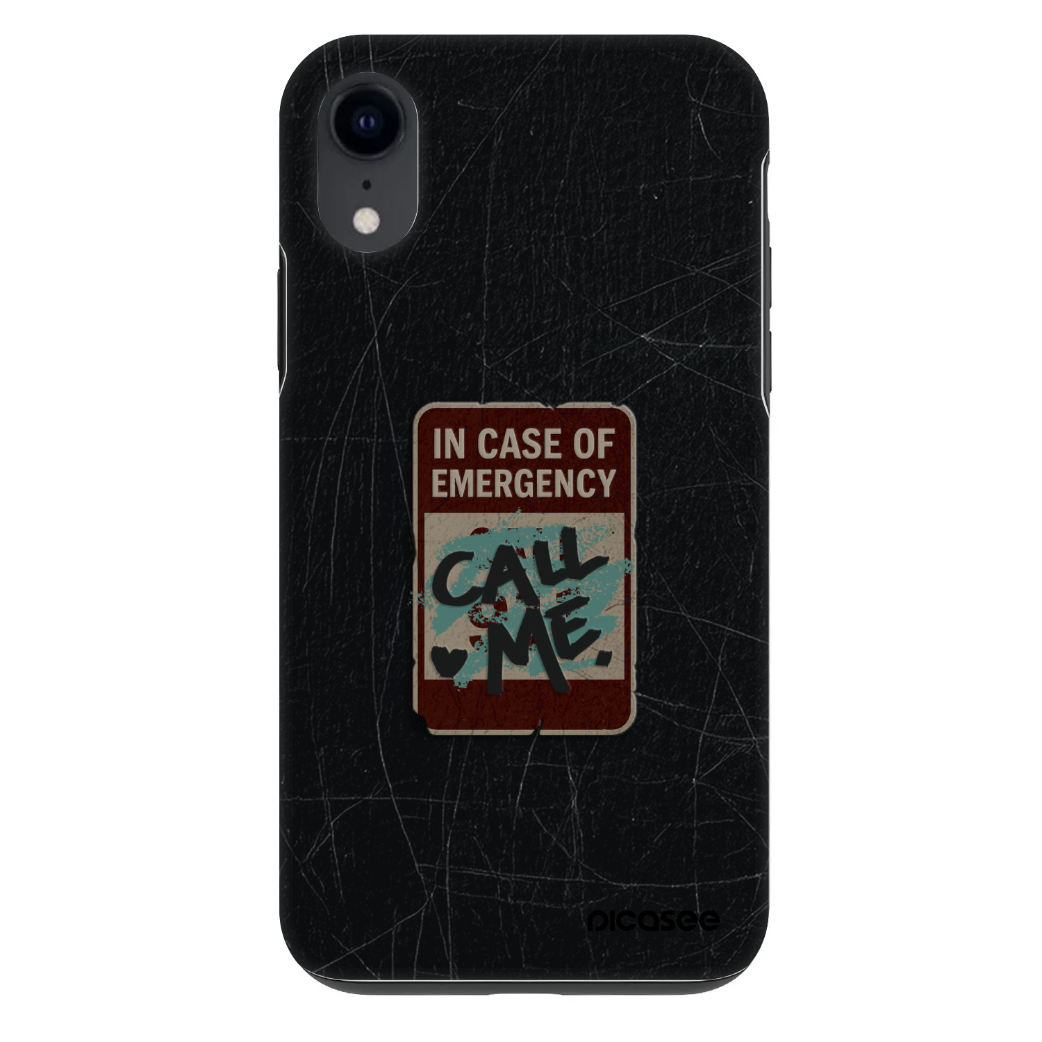 Picasee Fashion Case pentru Apple iPhone XR - EMERGENCY