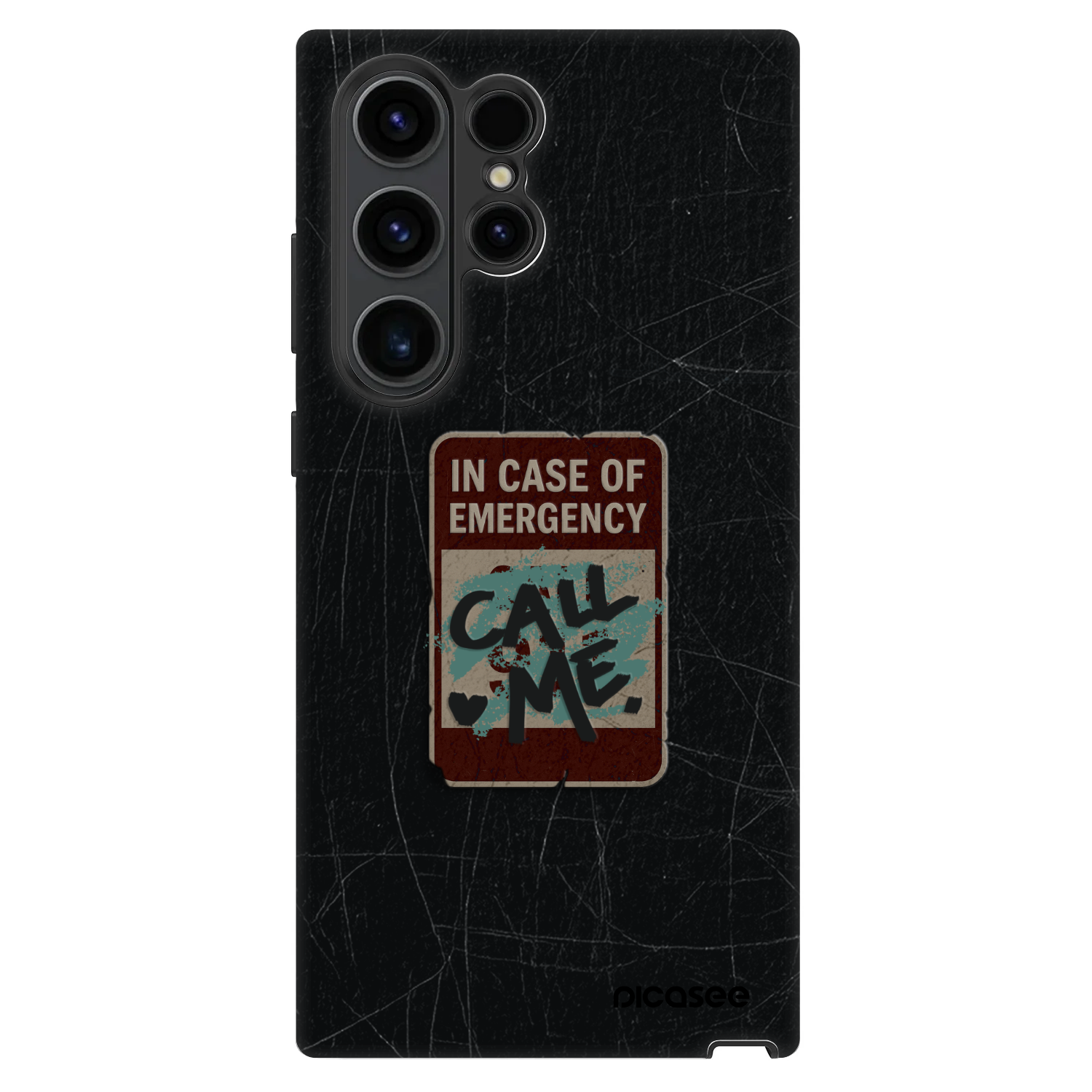 Picasee Fashion Case pentru Samsung Galaxy S23 Ultra 5G - EMERGENCY