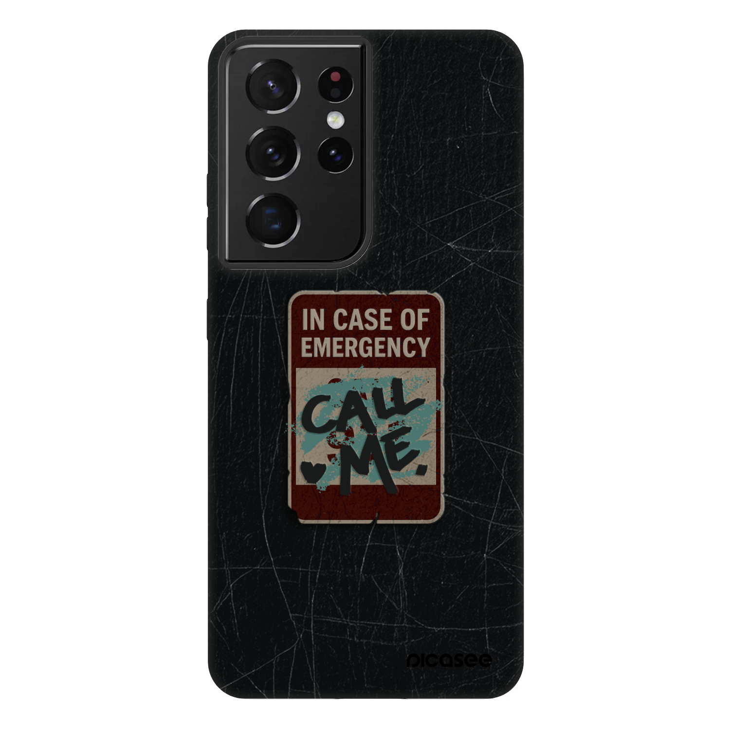Picasee Fashion Case pentru Samsung Galaxy S21 Ultra 5G G998B - EMERGENCY