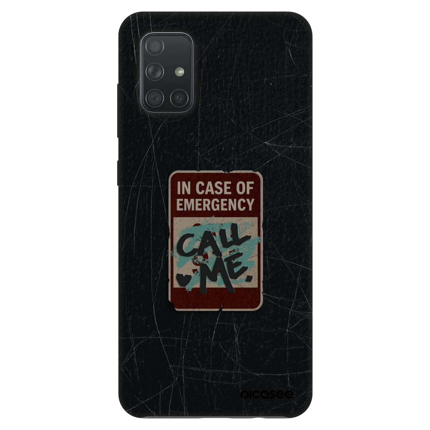 Picasee Fashion Case pentru Samsung Galaxy A71 A715F - EMERGENCY