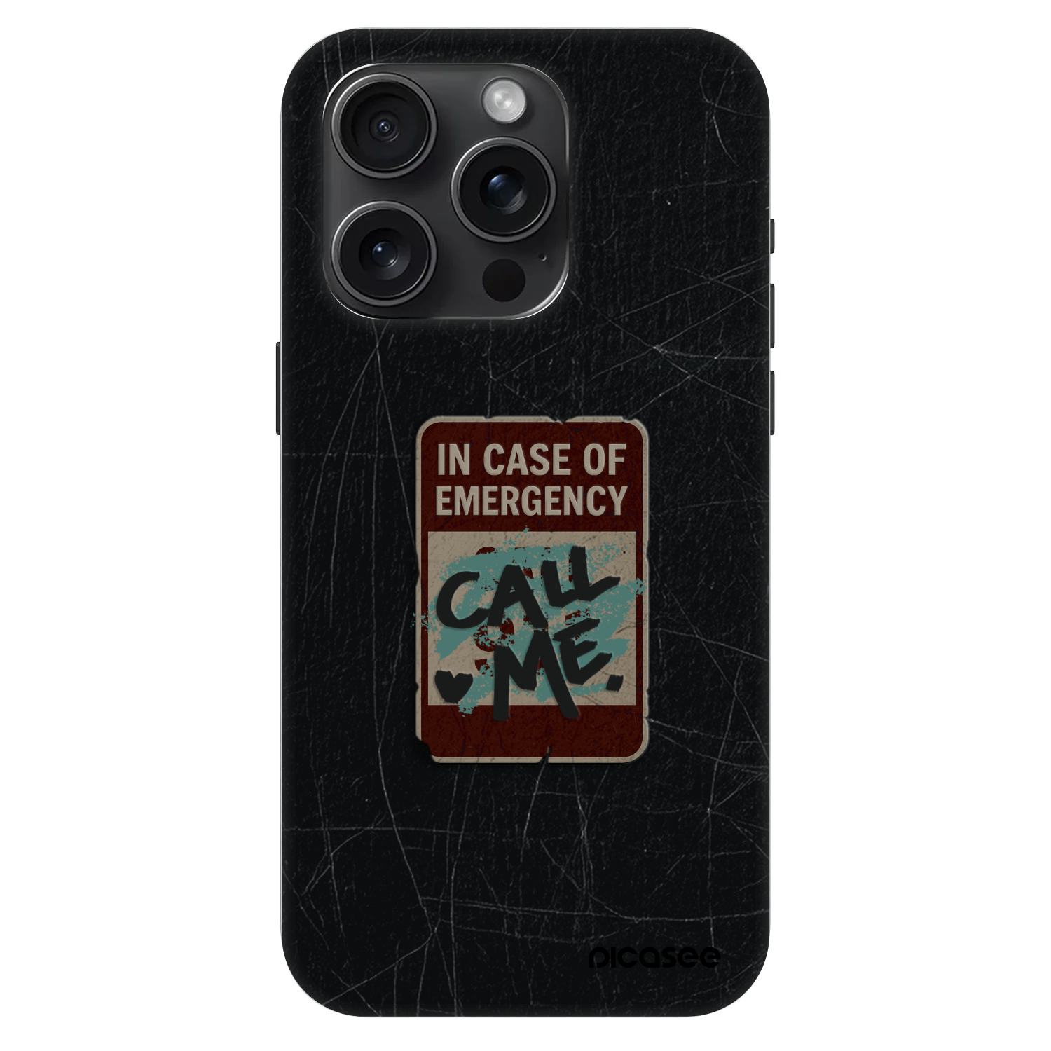 Picasee Fashion Case MagSafe pentru Apple iPhone 15 Pro - EMERGENCY