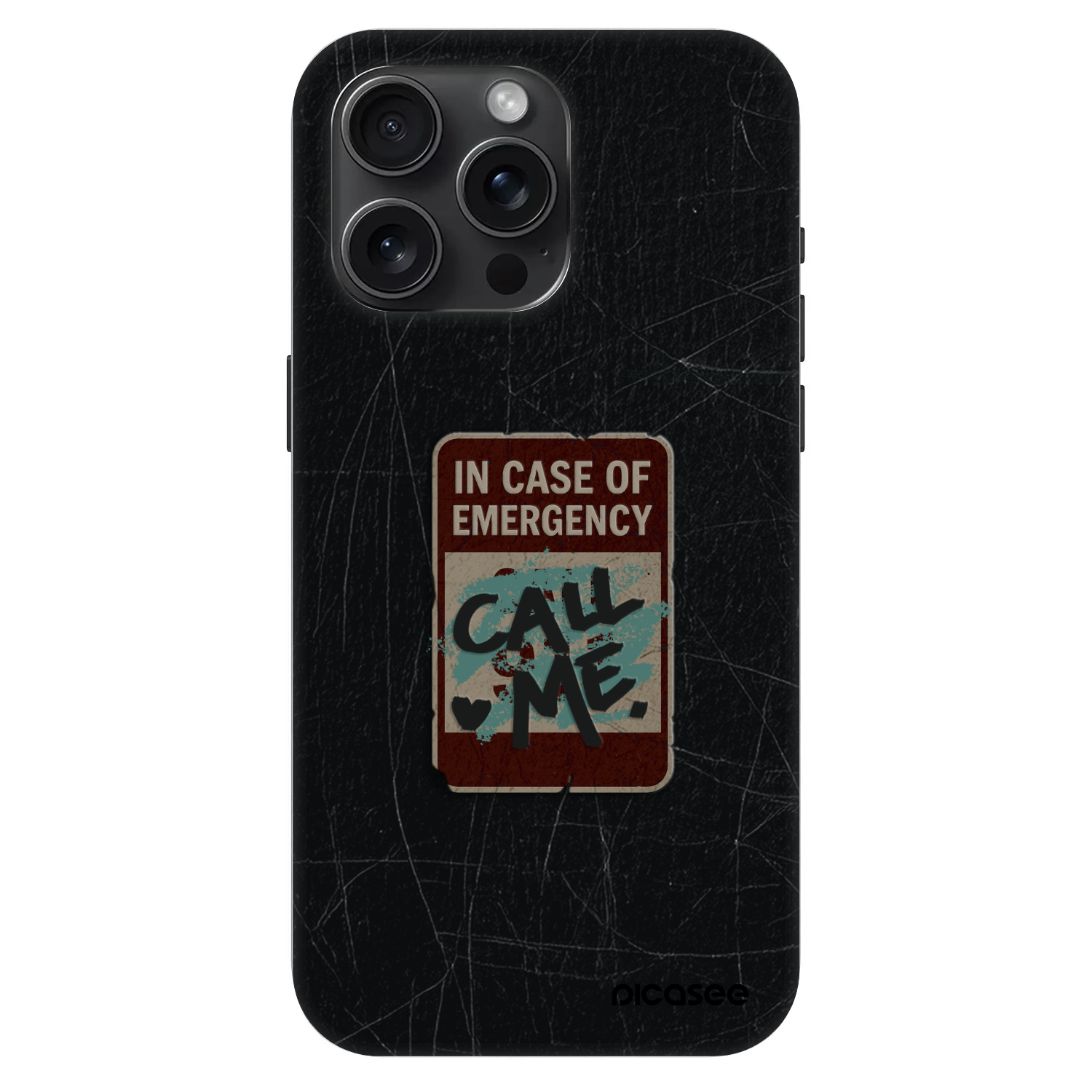 Picasee Fashion Case MagSafe pentru Apple iPhone 15 Pro Max - EMERGENCY