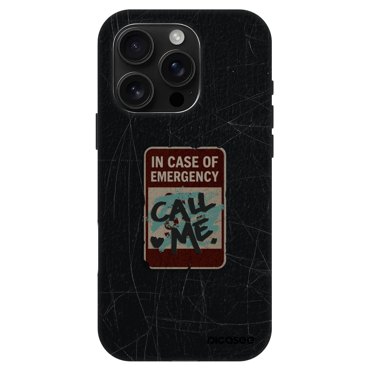 Picasee Fashion Case MagSafe pentru Apple iPhone 16 Pro - EMERGENCY