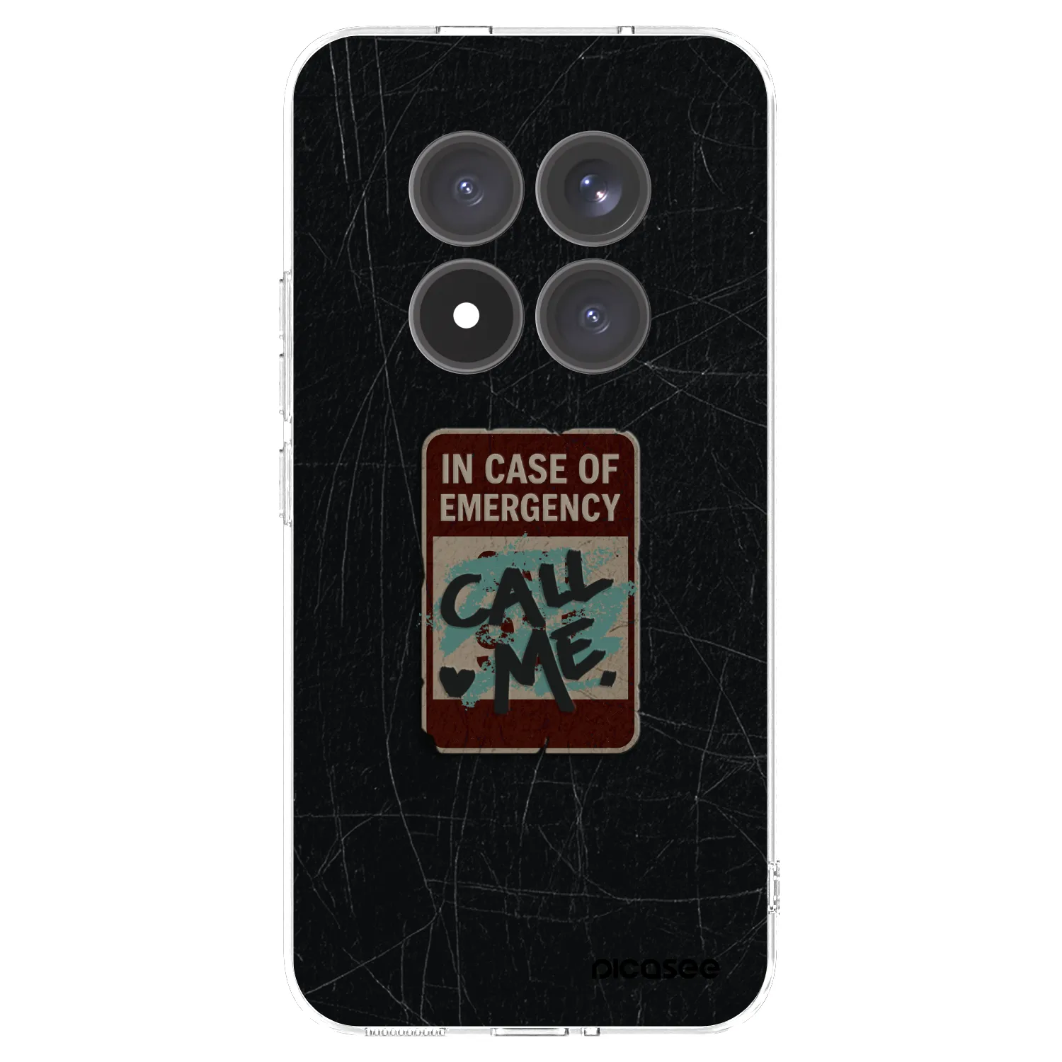 Picasee husă transparentă din silicon pentru Xiaomi Redmi Note 15 Pro+ - EMERGENCY
