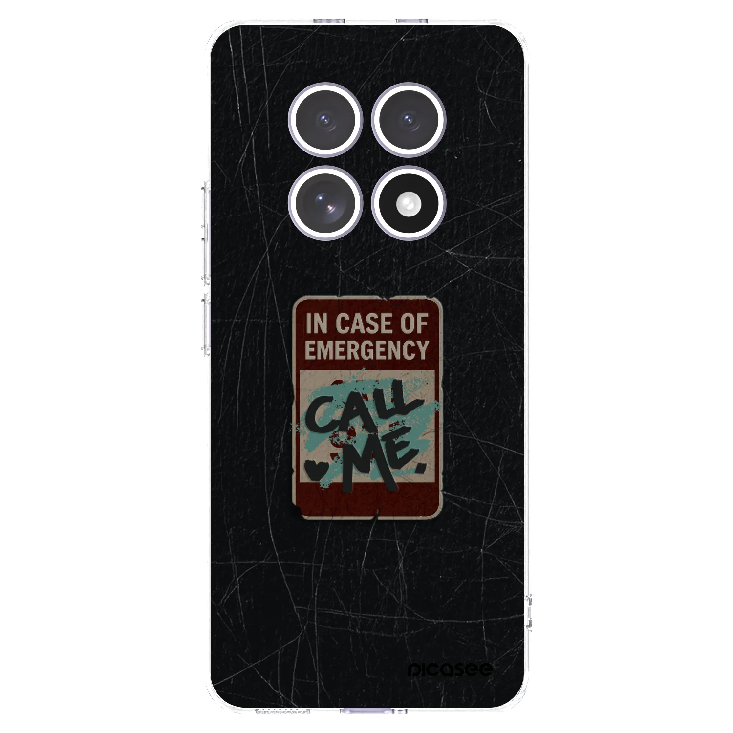 Picasee husă transparentă din silicon pentru Xiaomi Redmi Note 15 - EMERGENCY