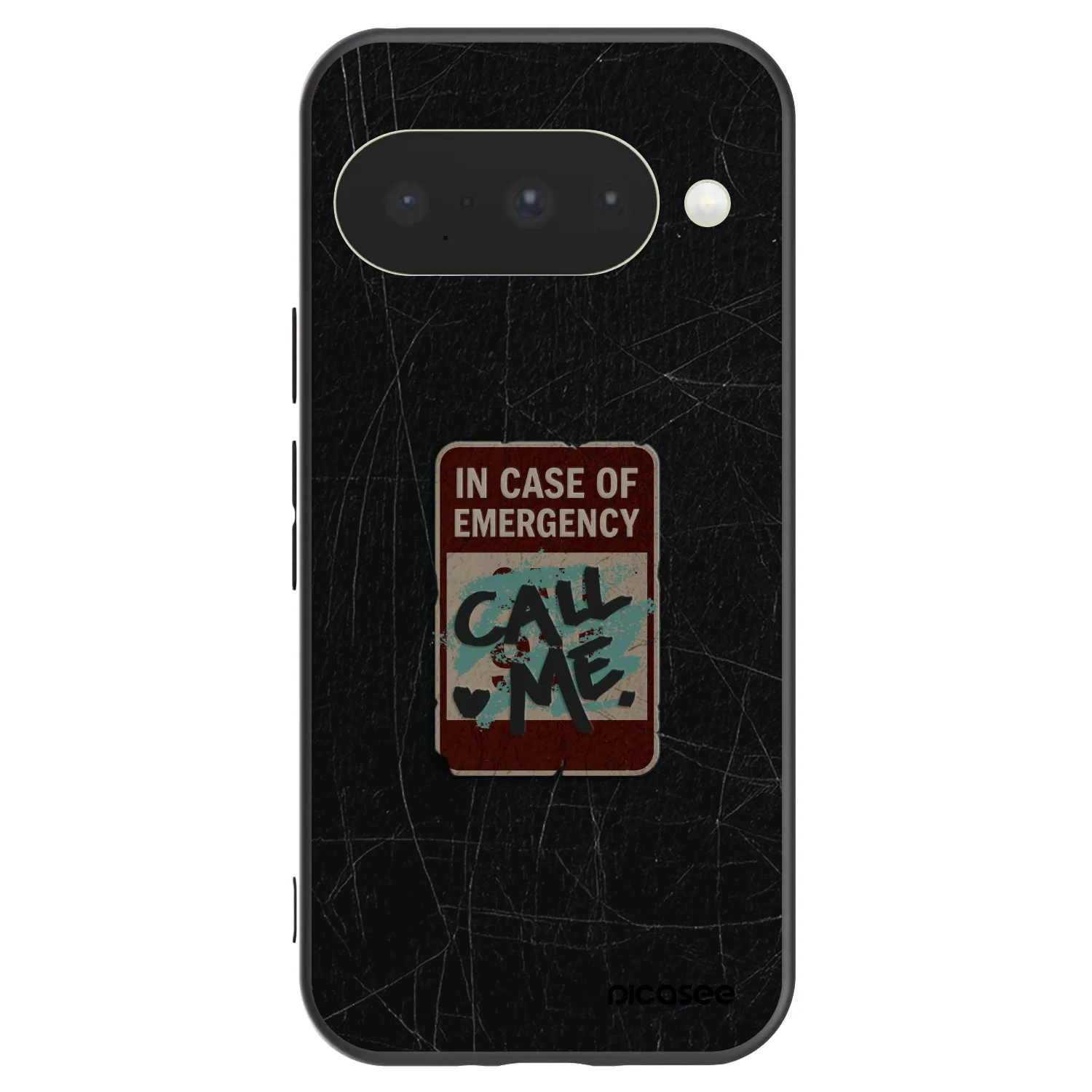 Picasee husă neagră din silicon pentru Google Pixel 10 - EMERGENCY