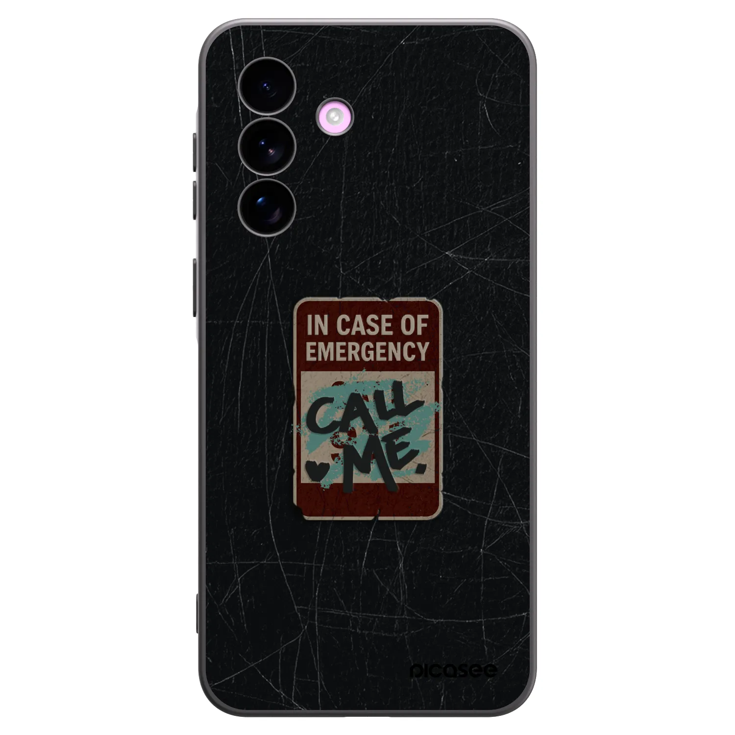 Picasee husă neagră din silicon pentru Samsung Galaxy A57 5G - EMERGENCY