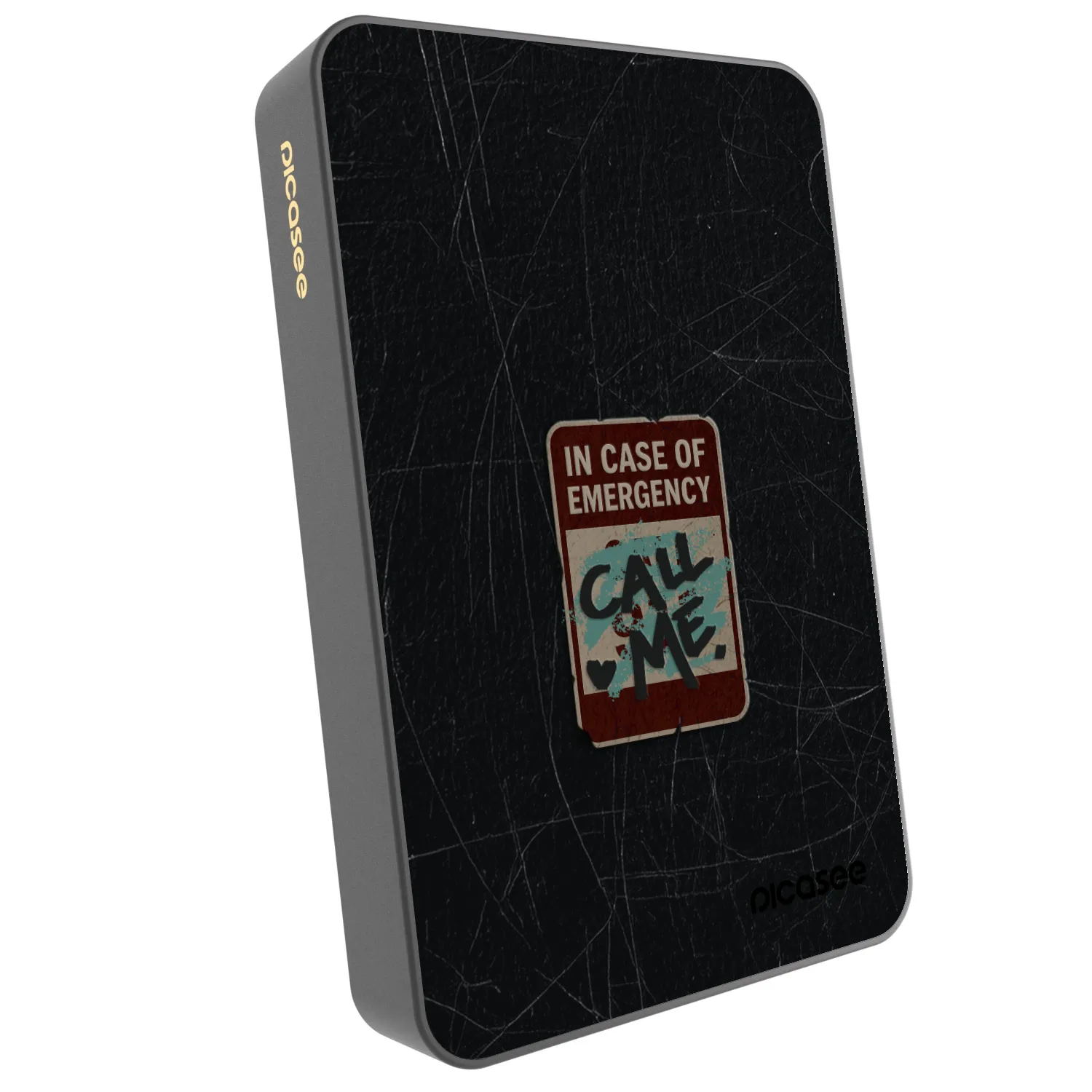 Picasee Powerbank cu MagSafe 10 000 mAh Gri - EMERGENCY