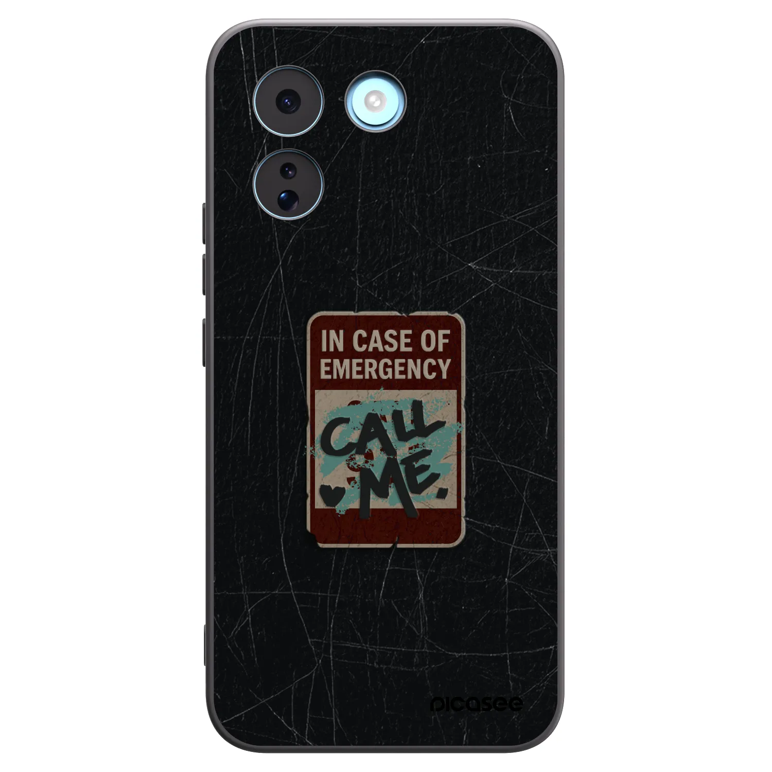 Picasee husă neagră din silicon pentru Xiaomi Redmi Note 17 Pro MAX 5G - EMERGENCY