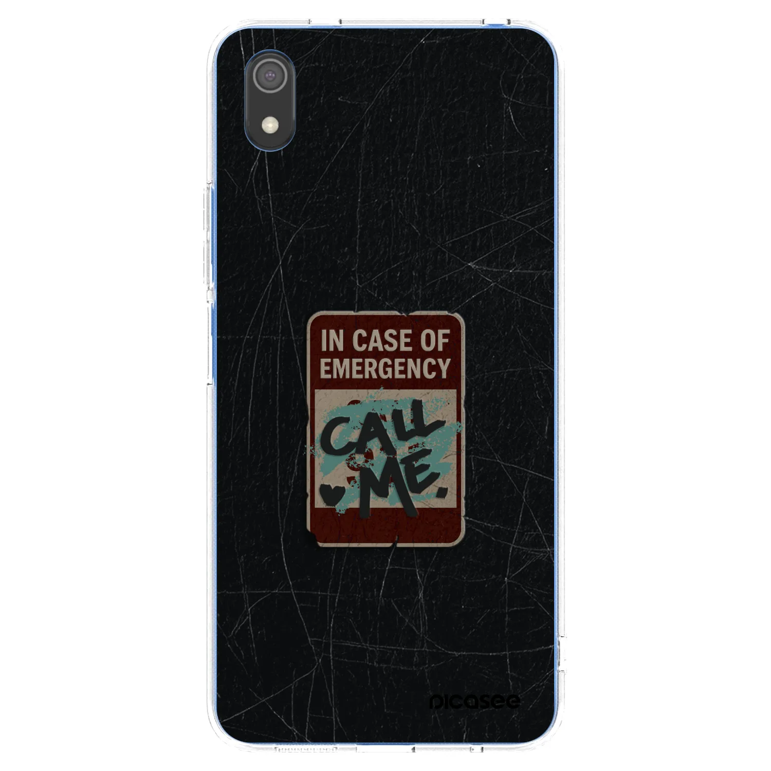 Picasee husă transparentă din silicon pentru Xiaomi Redmi 7A - EMERGENCY