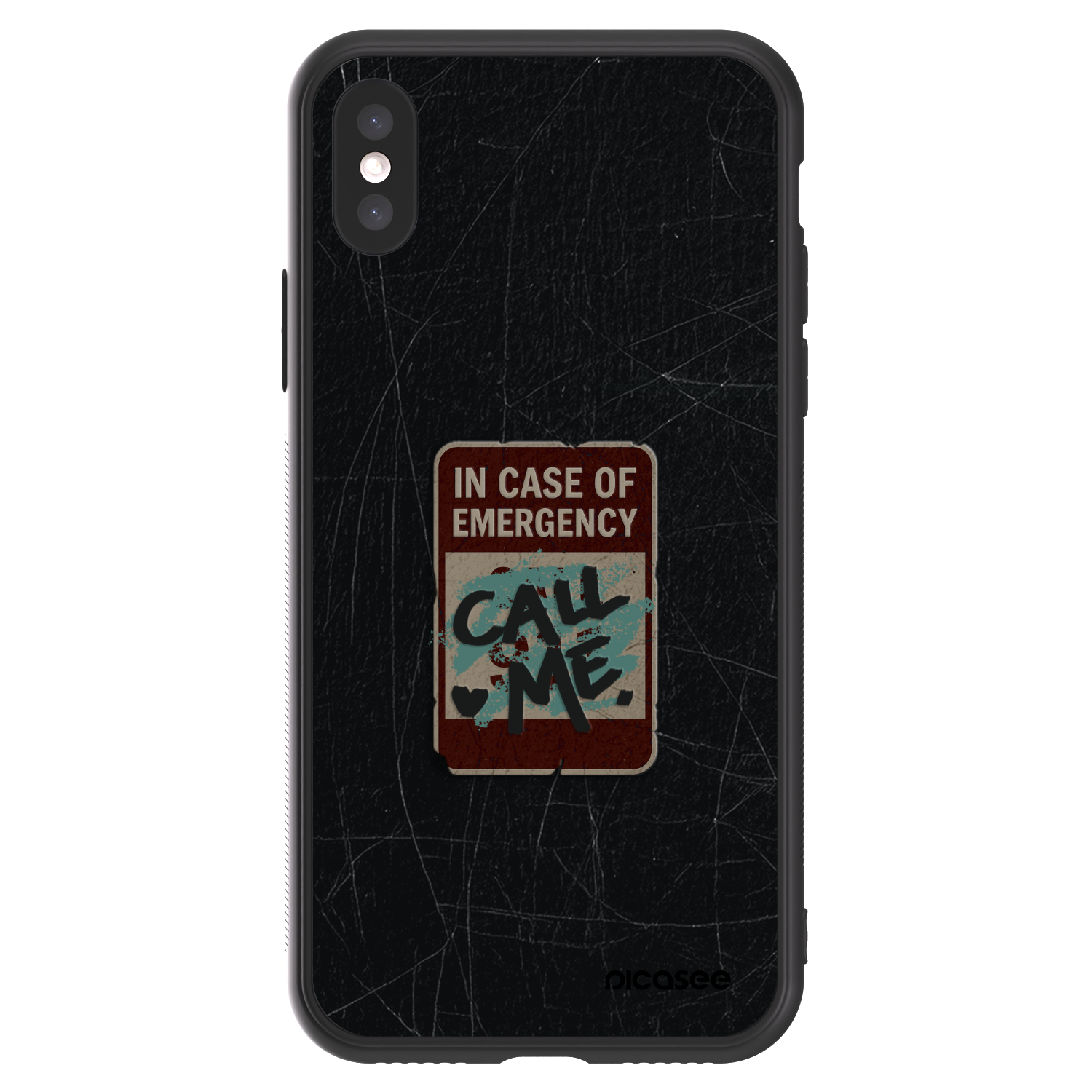 Picasee ULTIMATE CASE pentru Apple iPhone X/XS - EMERGENCY