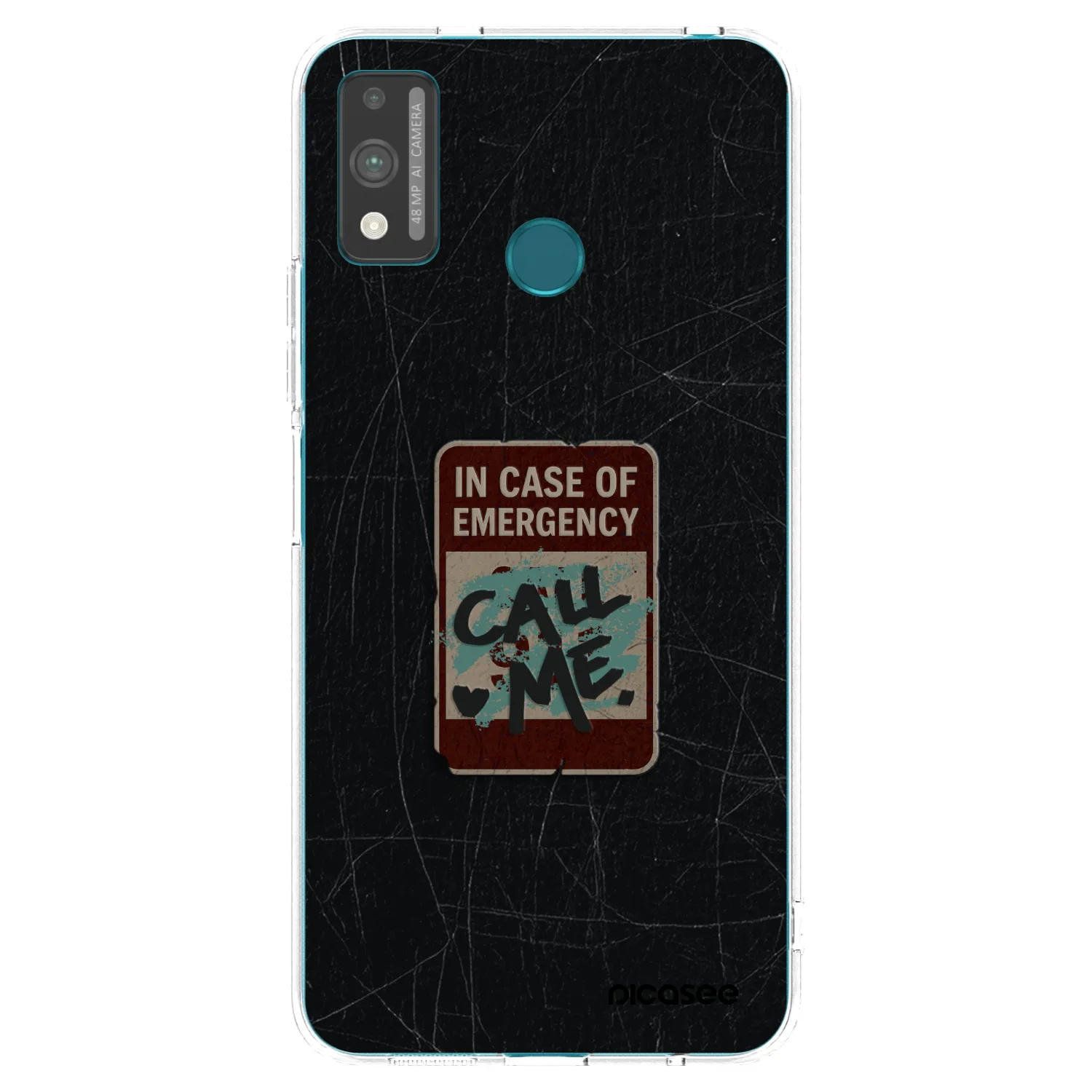 Picasee husă transparentă din silicon pentru Honor 9X Lite - EMERGENCY