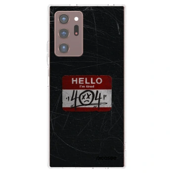 Picasee husă transparentă din silicon pentru Samsung Galaxy Note 20 Ultra - HELLO 404