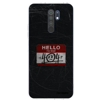 Picasee husă transparentă din silicon pentru Xiaomi Redmi 9 - HELLO 404