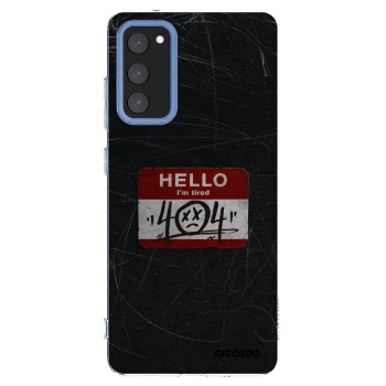 Picasee husă transparentă din silicon pentru Samsung Galaxy S20 FE - HELLO 404