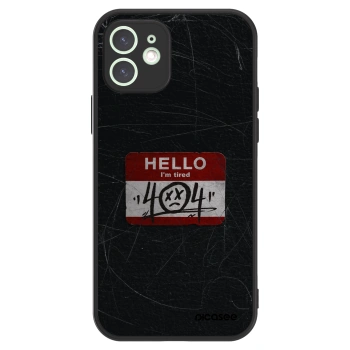 Picasee ULTIMATE CASE pentru Apple iPhone 12 - HELLO 404