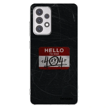 Picasee husă transparentă din silicon pentru Samsung Galaxy A52 5G A525F - HELLO 404
