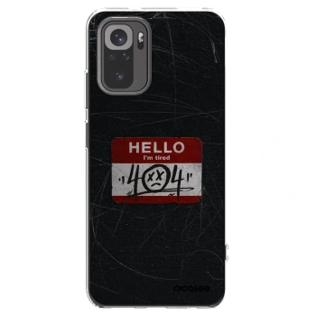 Picasee husă transparentă din silicon pentru Xiaomi Redmi Note 10S - HELLO 404