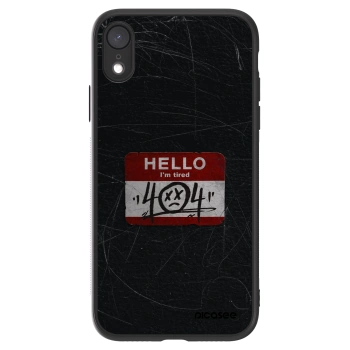 Picasee ULTIMATE CASE pentru Apple iPhone XR - HELLO 404