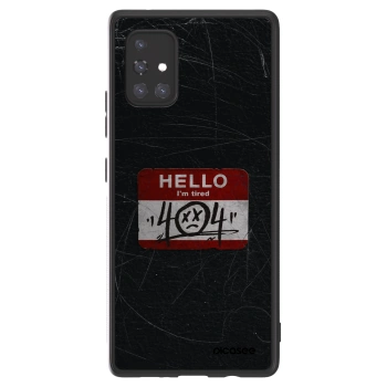 Picasee ULTIMATE CASE pentru Samsung Galaxy A71 A715F - HELLO 404
