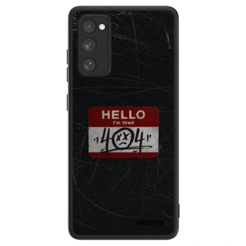 Picasee ULTIMATE CASE pentru Samsung Galaxy S20 FE - HELLO 404