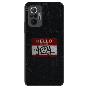 Picasee ULTIMATE CASE pentru Xiaomi Redmi Note 10 Pro - HELLO 404