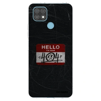 Picasee husă transparentă din silicon pentru Realme C21 - HELLO 404