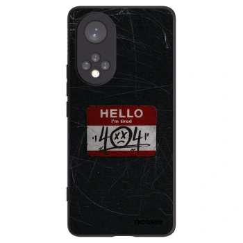 Picasee husă neagră din silicon pentru Huawei Nova 9 - HELLO 404