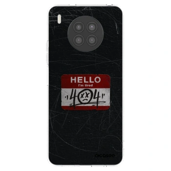 Picasee husă transparentă din silicon pentru Huawei Nova 8i - HELLO 404