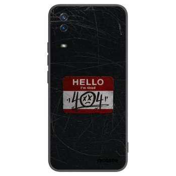 Picasee husă neagră din silicon pentru Vivo Y11s - HELLO 404