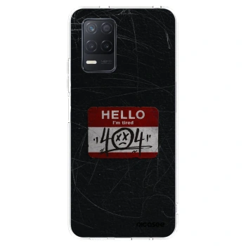 Picasee husă transparentă din silicon pentru Realme 8 5G - HELLO 404
