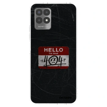 Picasee husă transparentă din silicon pentru Realme 8i - HELLO 404