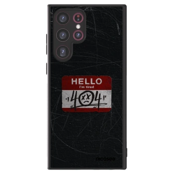 Picasee ULTIMATE CASE pentru Samsung Galaxy S22 Ultra 5G - HELLO 404